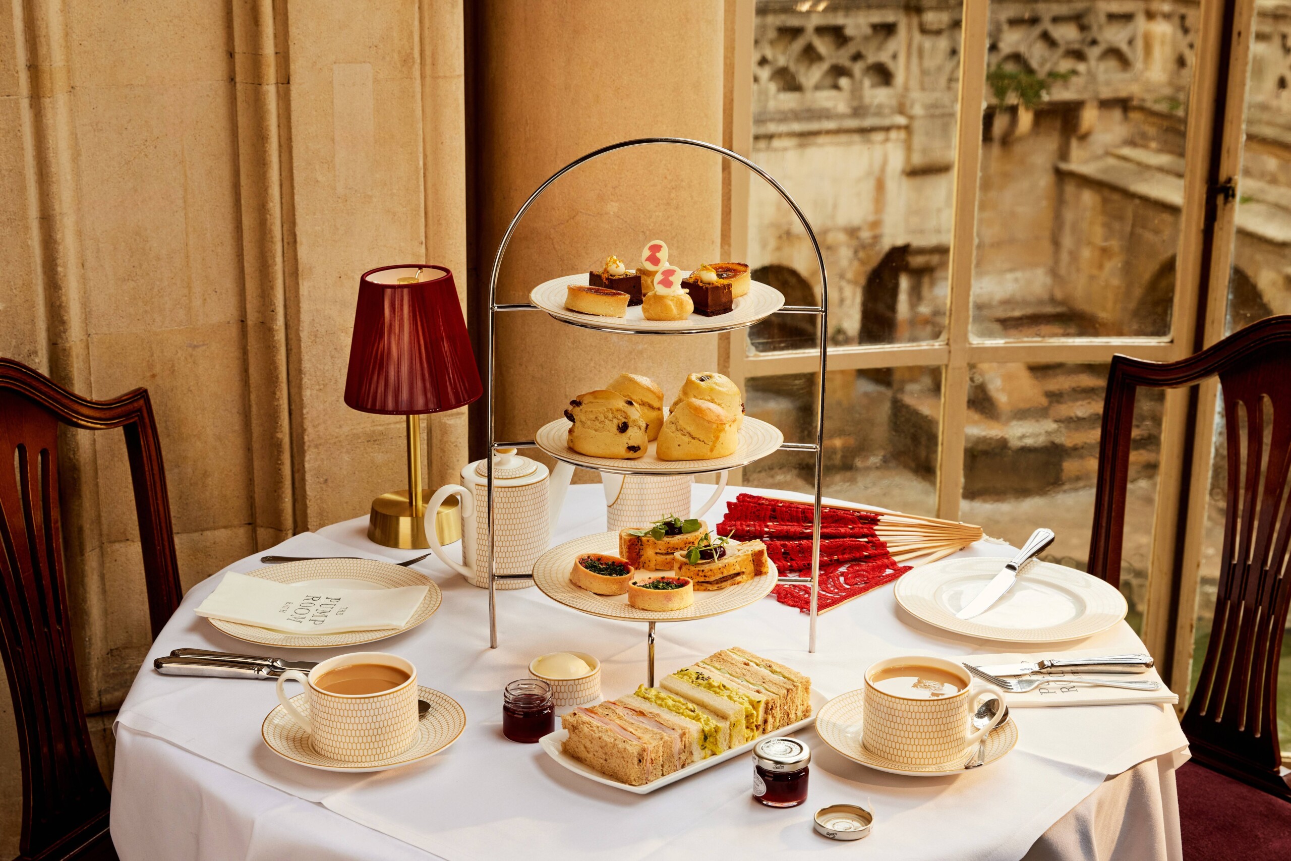 The Jane Austen Afternoon Tea, served in the Pump Room